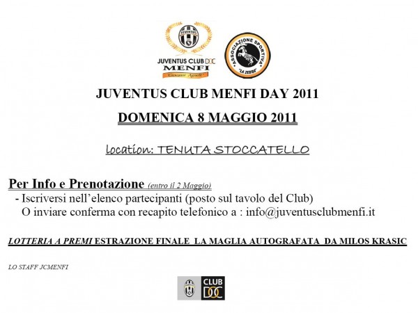 Juventus Club Menfi Day